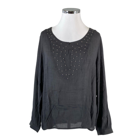 Naisten Zizzi - Sifonkitunika, koko 50 - Harmaa ()