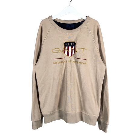 Tyttöjen Gant - Collegepaita, koko 146 - 152 - Beige ()