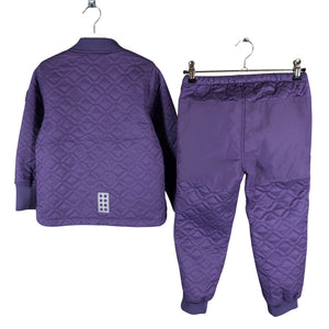 Tyttöjen Lego - Välikausiasu, koko 104 - 110 - Violetti (2)