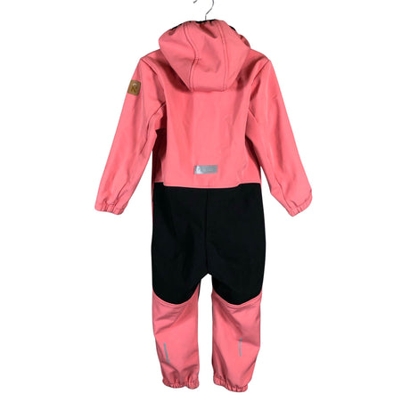 Tyttöjen Reima - Softshellhaalari, koko 98 - 104 - Vaaleanpunainen (2)