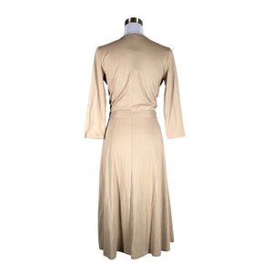 Naisten Ritva Falla - Trikoomekko, koko 36 - Beige (2)