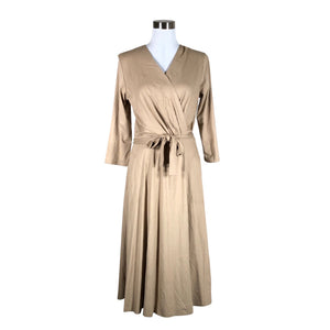 Naisten Ritva Falla - Trikoomekko, koko 40 - Beige (1)