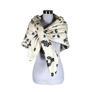 Naisten Marimekko - Huivi, koko Maxi - Beige (1)