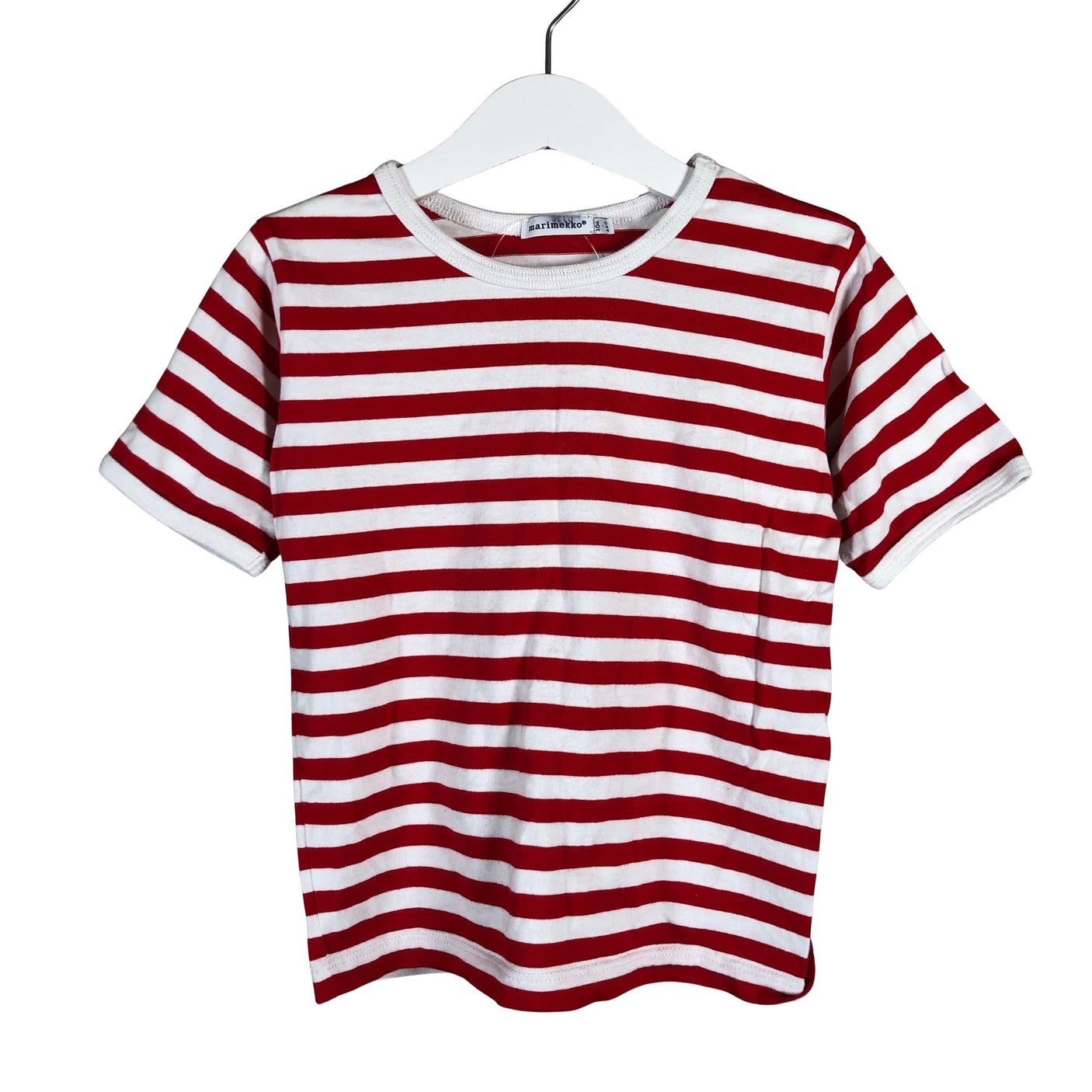 Unisex Marimekko - T-paita, koko 104 - 110 - Punainen (1)