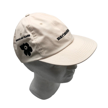 Unisex Marimekko - Lippalakki, koko 52 - 54 cm - Luonnonvalkoinen ()