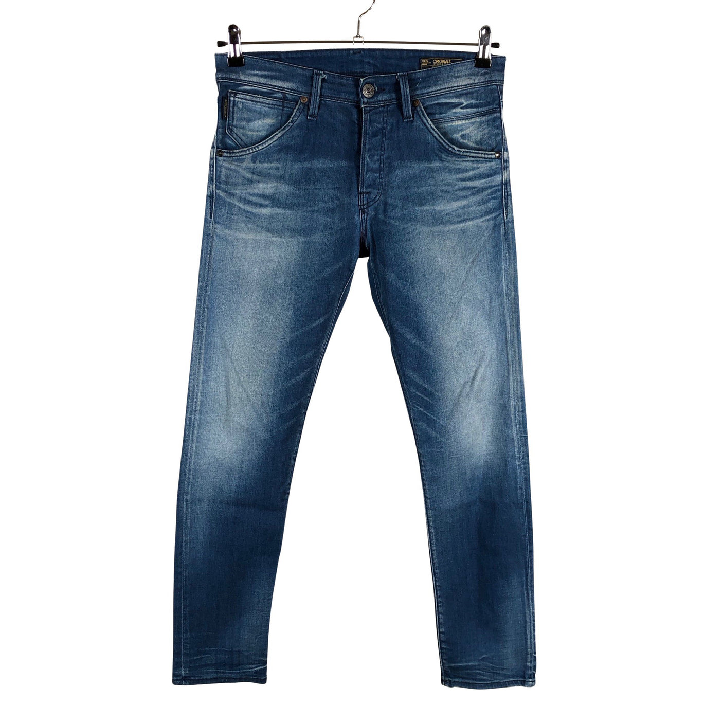 Miesten Jack & Jones - Farkut, koko W32 - Sininen (1)