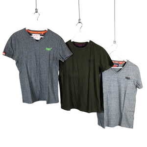 Naisten Superdry - T-paita, koko 36 - Harmaa (1)