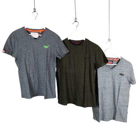 Naisten Superdry - T-paita, koko 36 - Harmaa ()