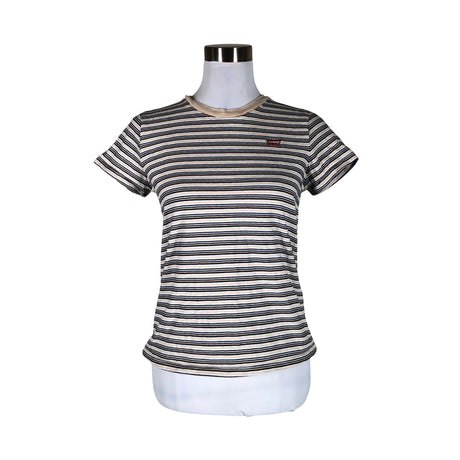 Naisten Levi's - T-paita, koko 36 - Beige ()