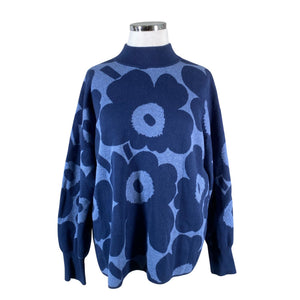 Naisten Marimekko - Neulepaita, koko 42 - Sininen (1)