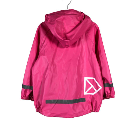 Tyttöjen Didriksons - Sadetakki, koko 104 - 110 - Pinkki (2)
