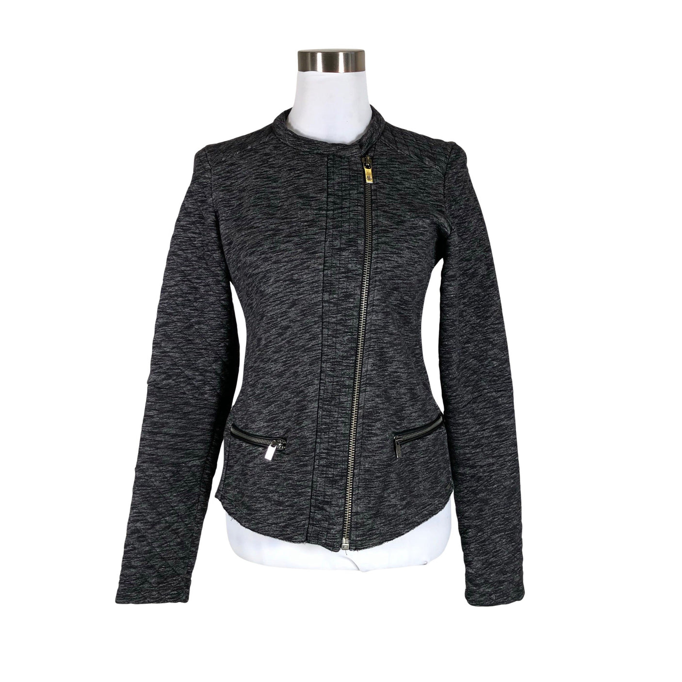 Naisten Maison Scotch - Collegejakku, koko 36 - Harmaa (1)
