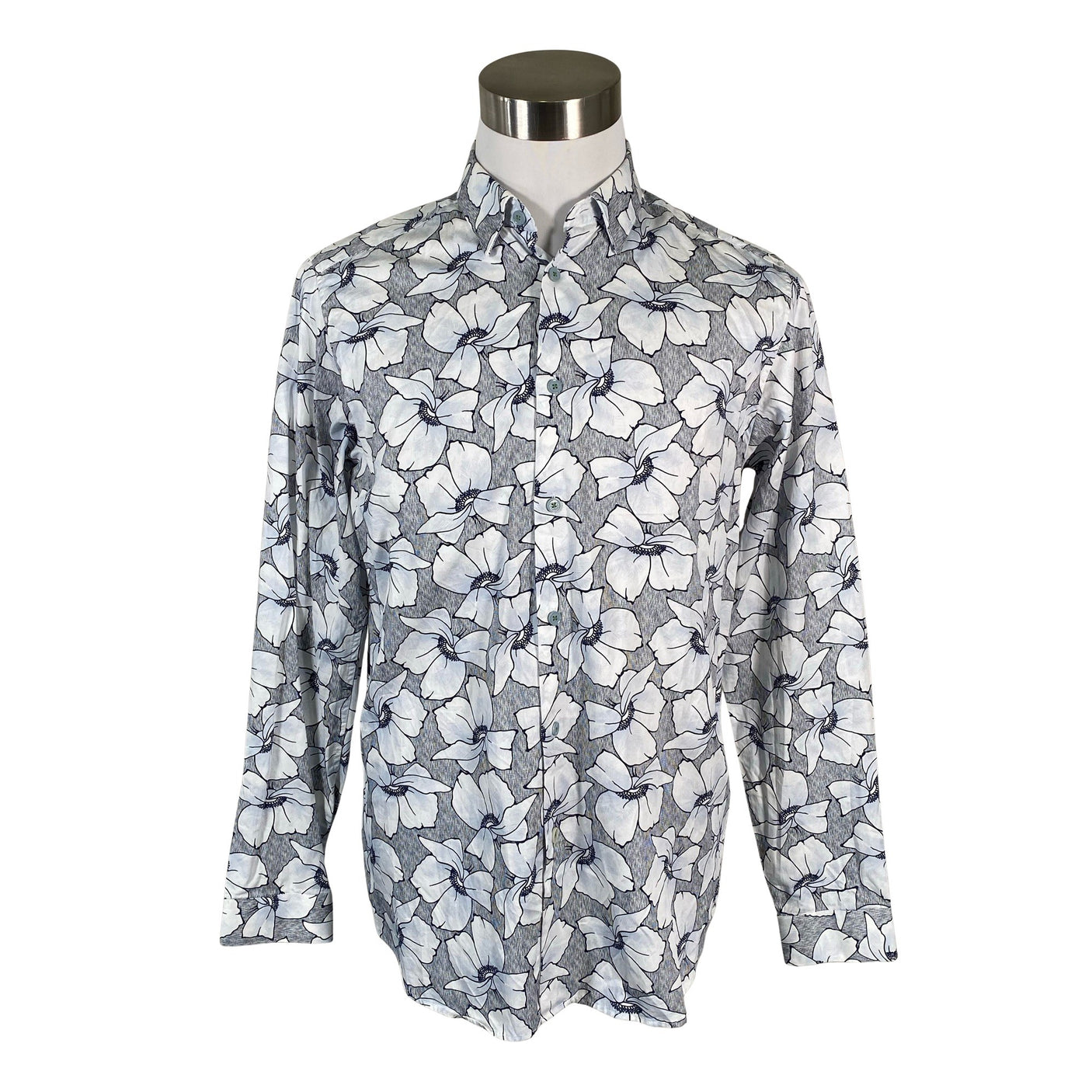 Miesten Ted Baker - Kauluspaita, koko XL - Sininen (1)