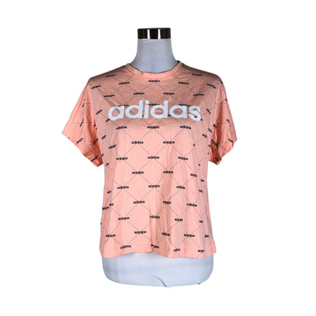 Naisten Adidas - T-paita, koko 36 - Vaaleanpunainen ()