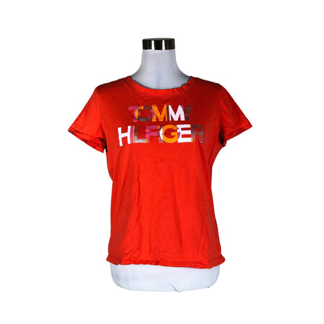Naisten Tommy Hilfiger - T-paita, koko 38 - Oranssi ()