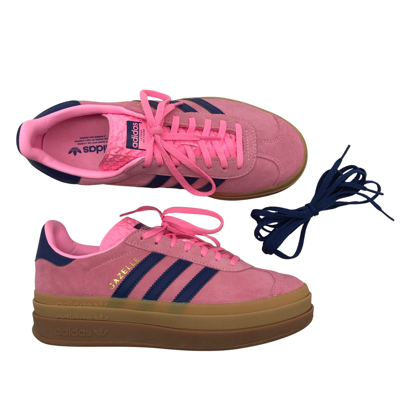 Naisten Adidas - Tennarit, koko 39 - Vaaleanpunainen (1)