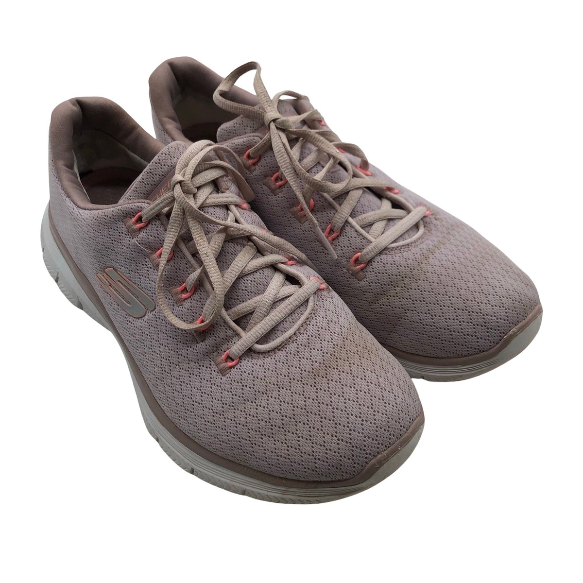 Naisten Skechers - Tennarit, koko 40 - Vaaleanpunainen (2)