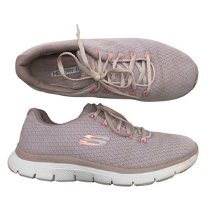 Naisten Skechers - Tennarit, koko 40 - Vaaleanpunainen (1)