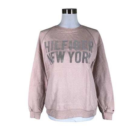 Naisten Tommy Hilfiger - Collegepaita, koko 34 - Vaaleanpunainen ()