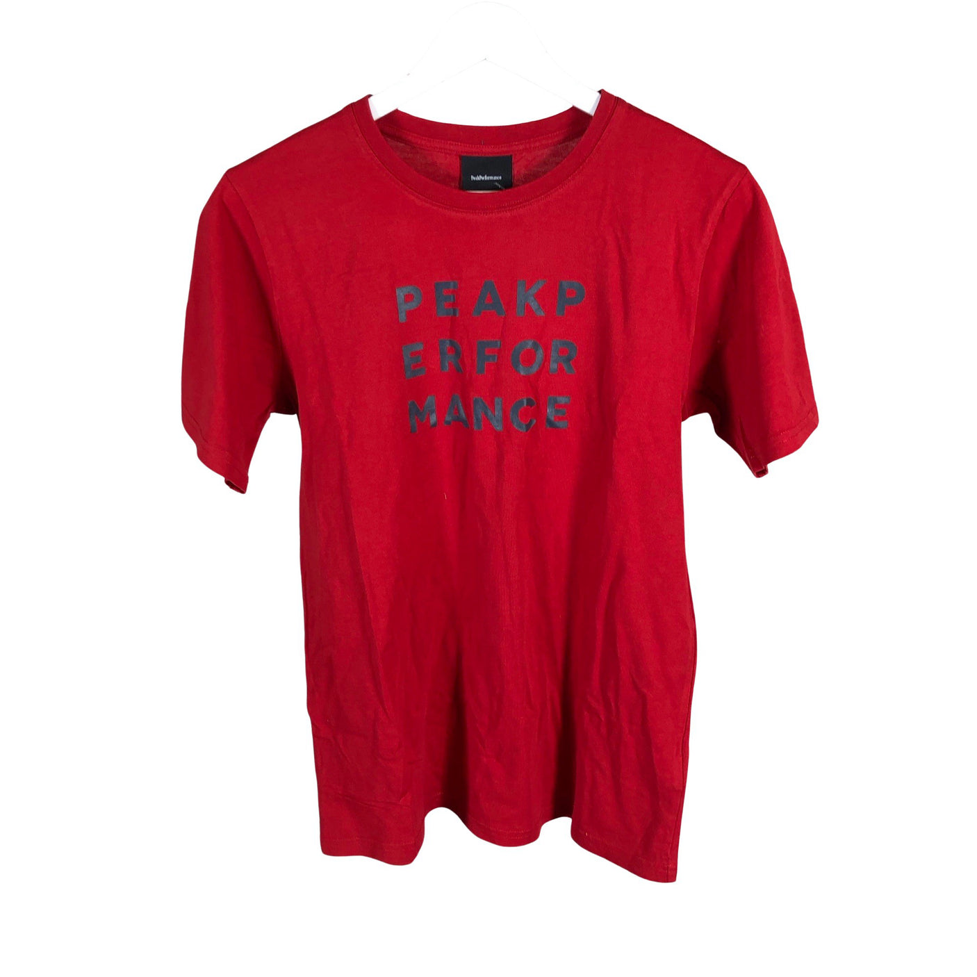 Unisex Peak Performance - T-paita, koko 164 - 170 - Punainen (1)