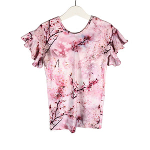 Tyttöjen Gugguu - T-paita, koko 128 - 134 - Pinkki (1)