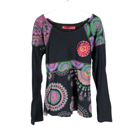 Tyttöjen Desigual - Trikootunika, koko 134 - 140 - Musta ()