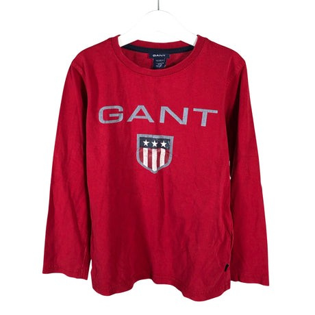 Poikien Gant - Trikoopaita, koko 122 - 128 - Punainen ()
