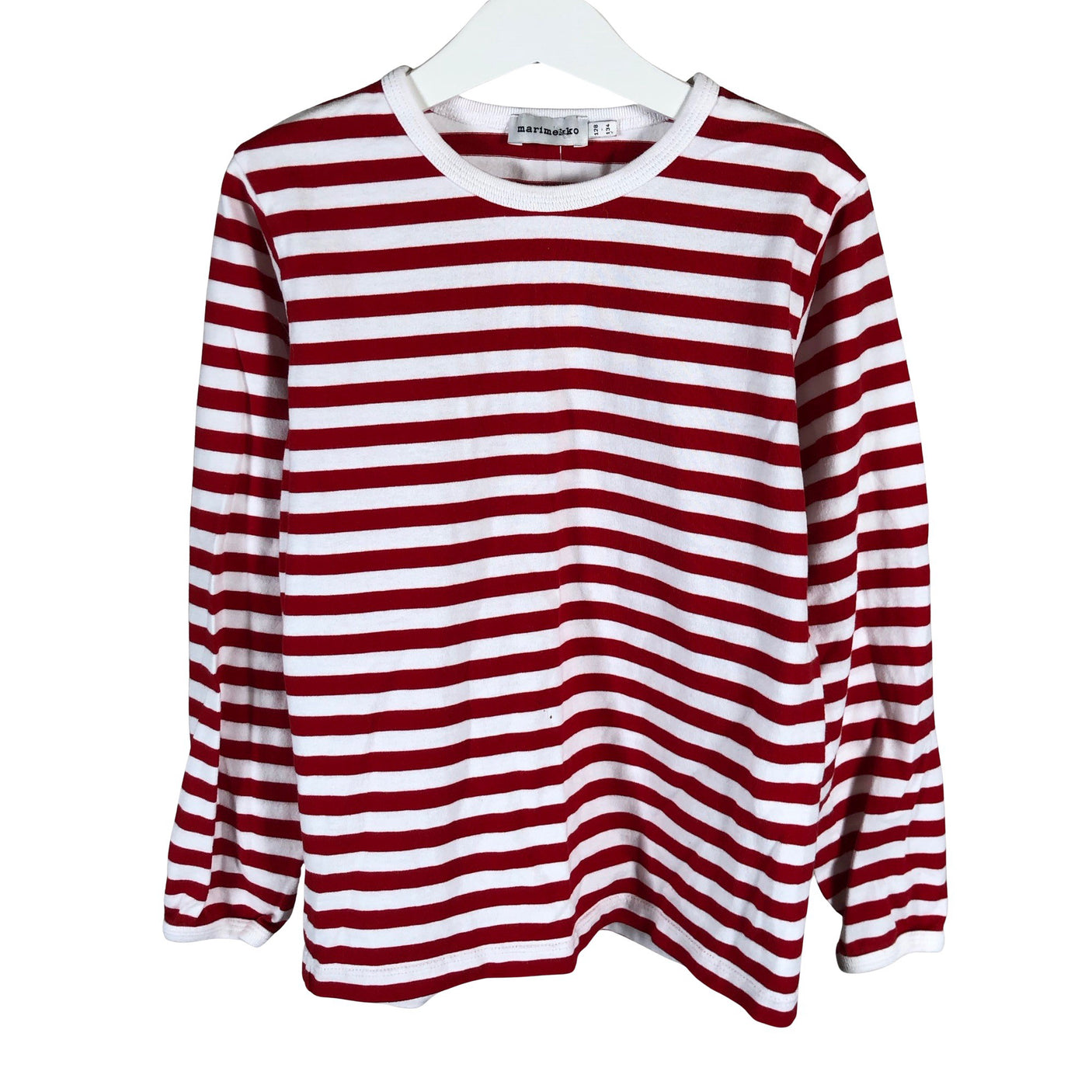 Unisex Marimekko - Trikoopaita, koko 128 - 134 - Punainen (1)