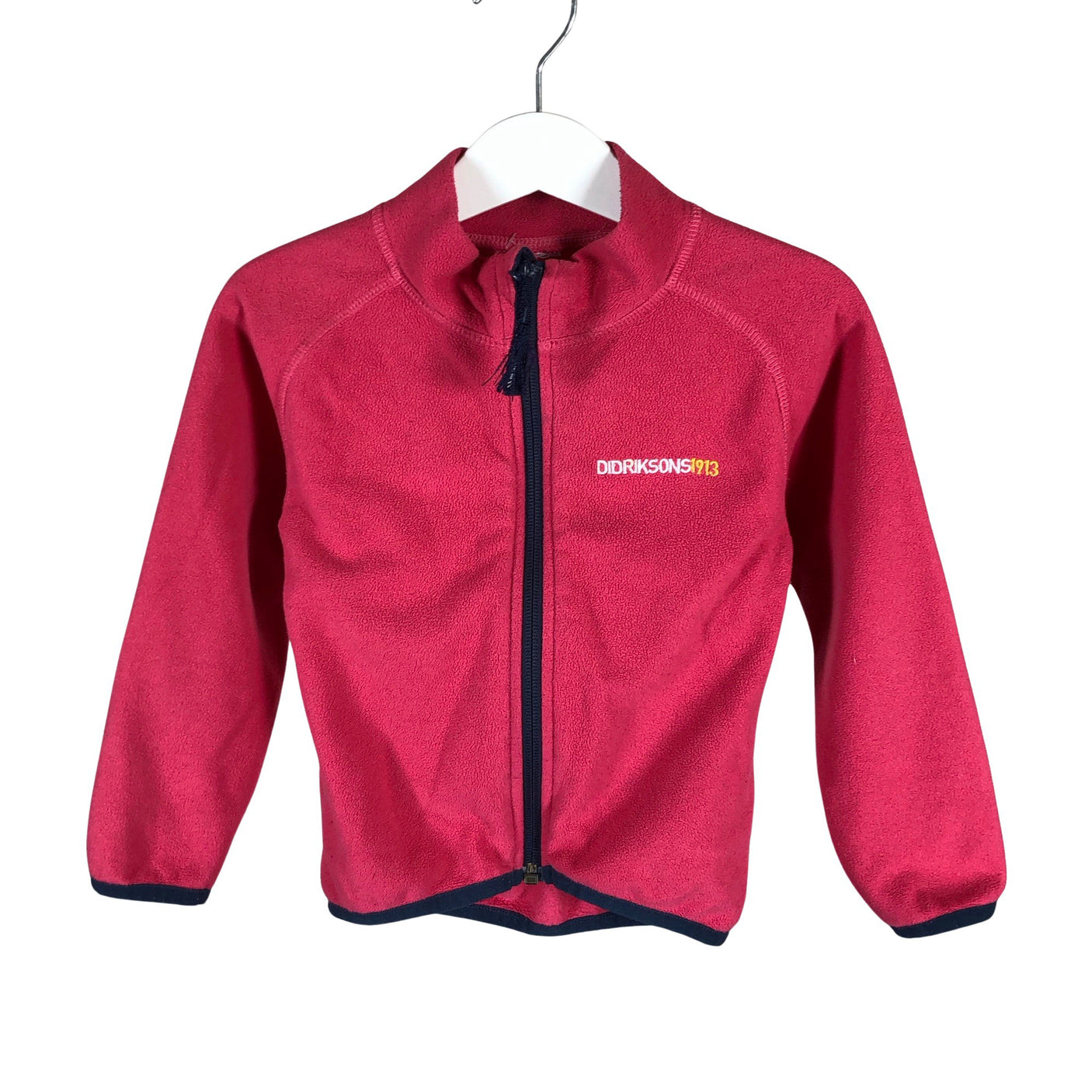 Tyttöjen Didriksons - Fleecetakki, koko 92 - 98 - Pinkki (1)