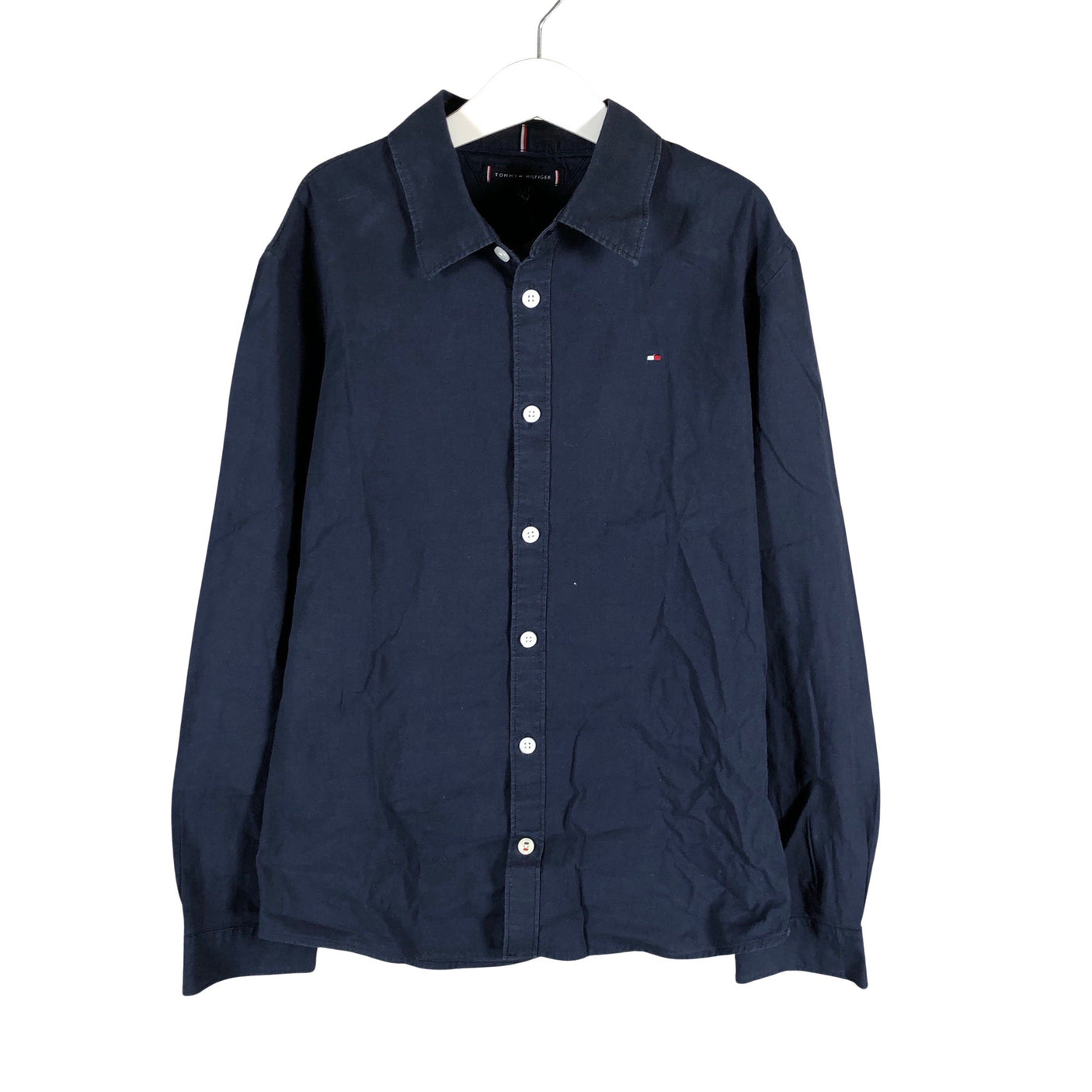 Poikien Tommy Hilfiger - Kauluspaita, koko 146 - 152 - Sininen (1)