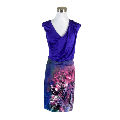 Naisten Karen Millen - Kotelomekko, koko 40 - Violetti ()