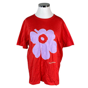 Naisten Marimekko - T-paita, koko 44 - Punainen (1)