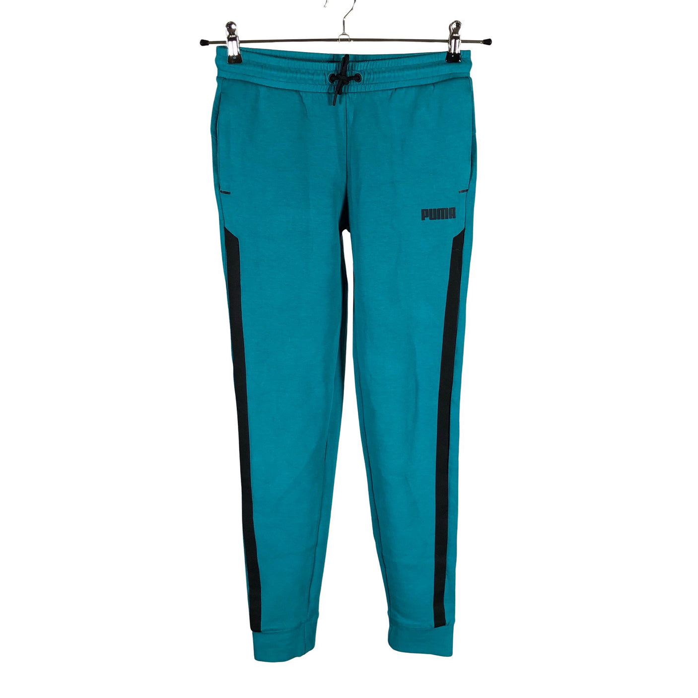 Unisex Puma - Trikoohousut, koko 158 - 164 - Vihreä (1)