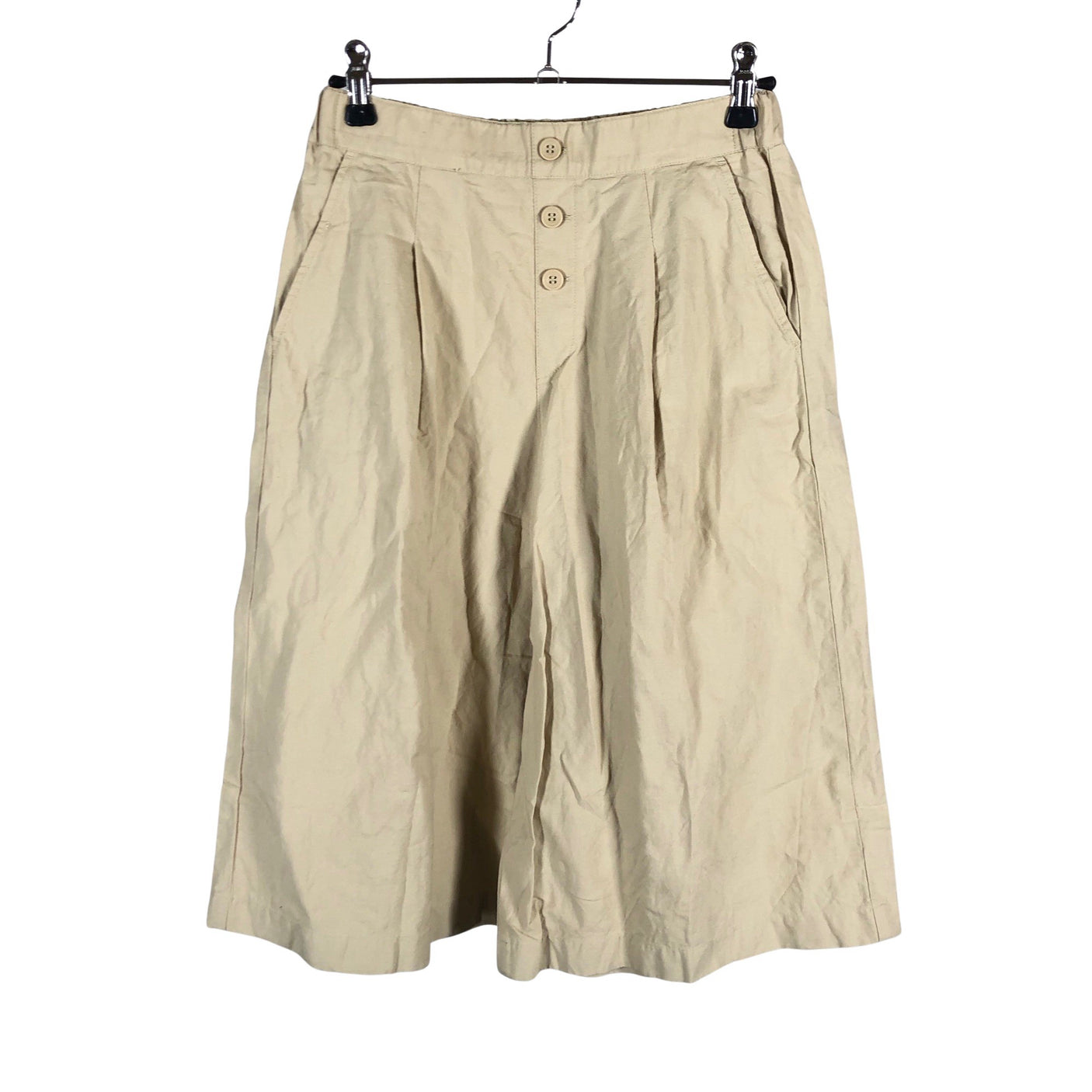 Tyttöjen Uniqlo - Kangascaprit, koko 146 - 152 - Beige (1)