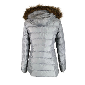 Naisten Tommy Hilfiger - Untuvatakki, koko 36 - Harmaa (2)