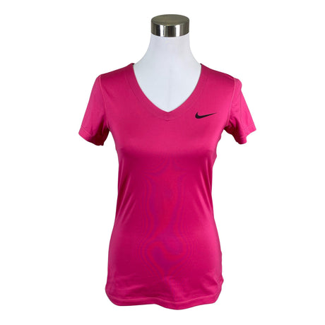 Naisten Nike - Urheilupaita, lyhyet hihat, koko 38 - Pinkki ()