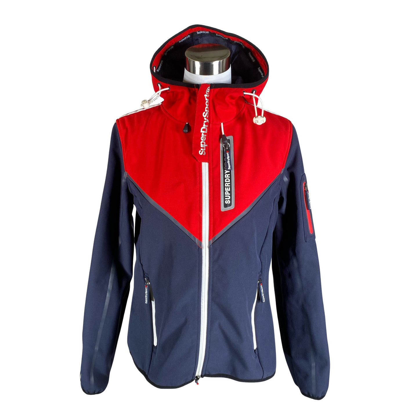 Naisten Superdry - Softshell-takki, koko 40 - Sininen (1)