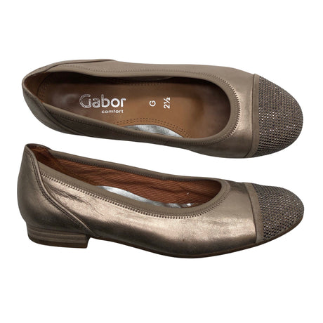 Naisten Gabor - Ballerinat, koko 35 - Ruskea ()