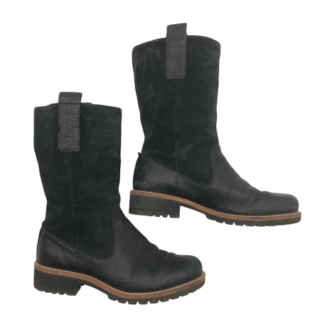 Naisten Ecco - Saappaat, koko 36 - Musta ()