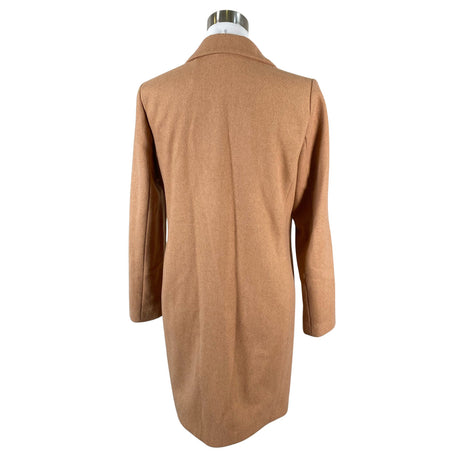 Naisten Sisley - Villakangastakki, koko 34 - Beige (2)