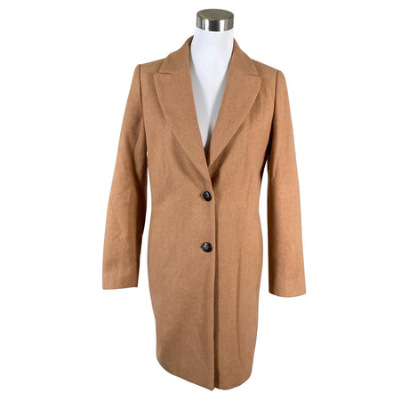Naisten Sisley - Villakangastakki, koko 34 - Beige ()