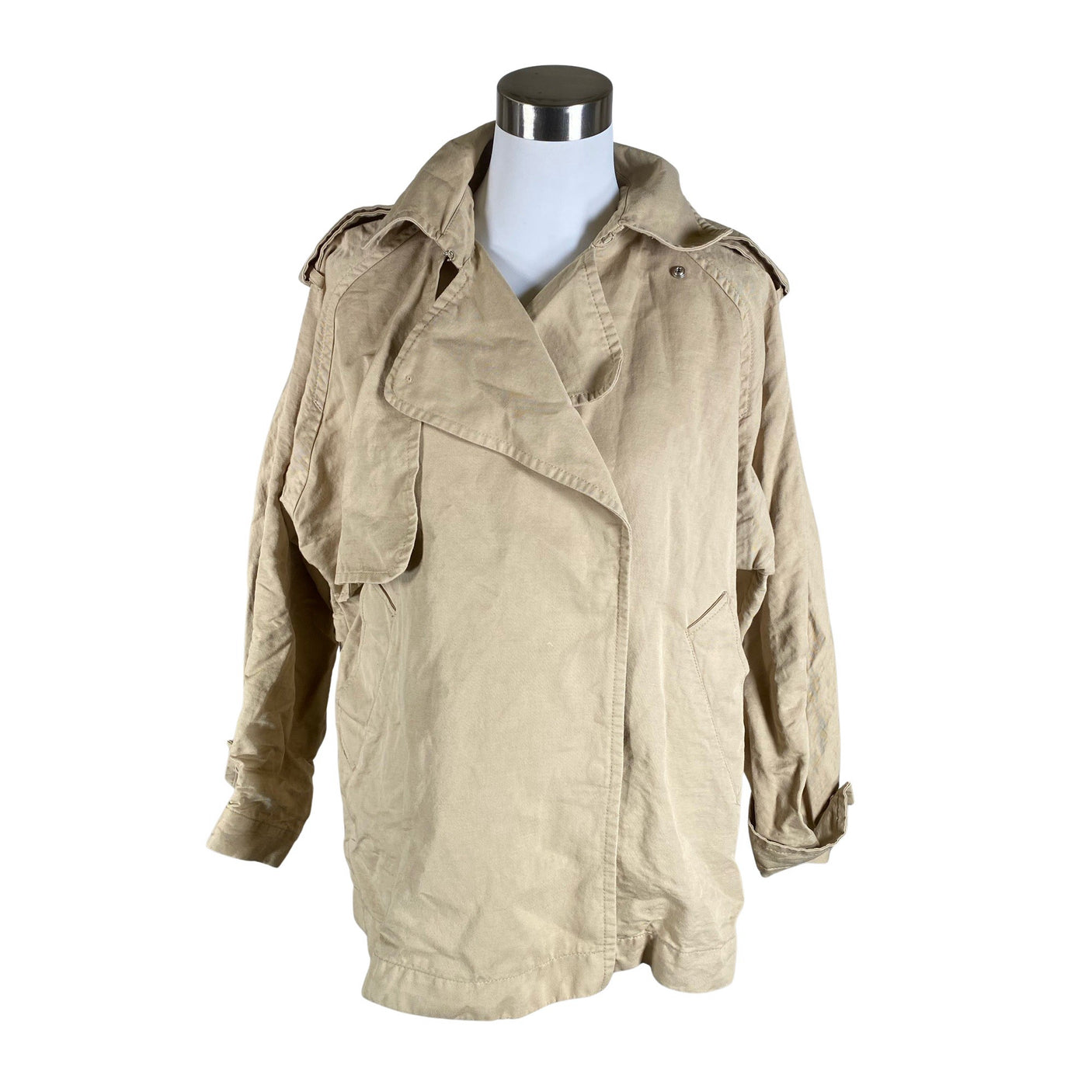 Naisten Arket - Trenssitakki, koko 34 - Beige (1)
