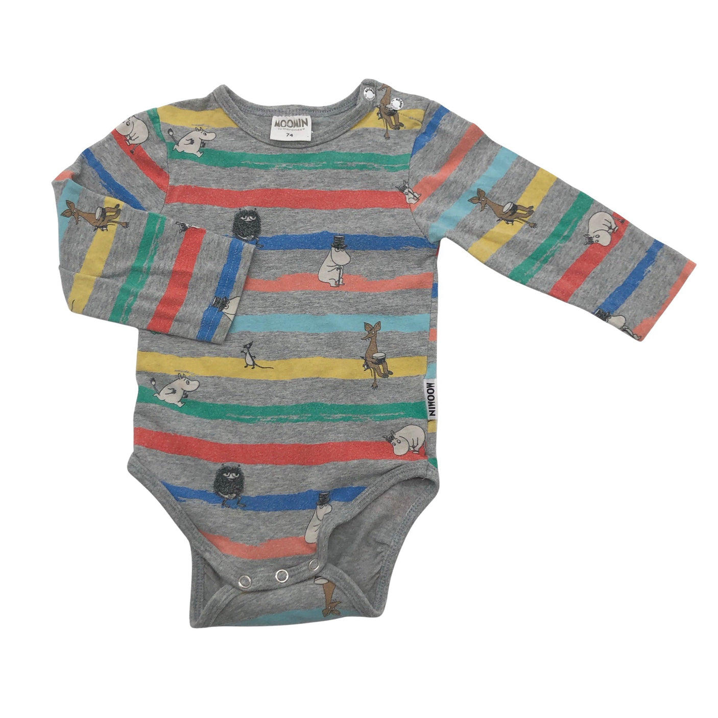 Unisex Martinex - Body, koko 68 - 74 - Harmaa (1)