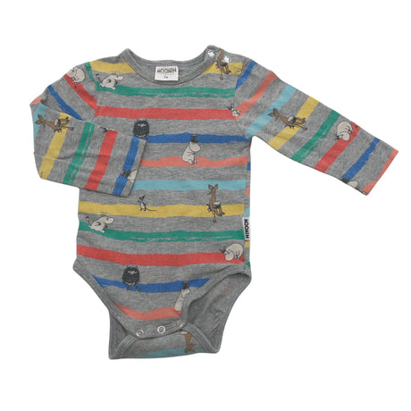 Unisex Martinex - Body, koko 68 - 74 - Harmaa ()