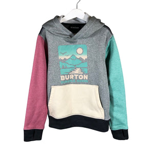 Unisex Burton - Fleecepaita, koko 104 - 110 - Harmaa (1)