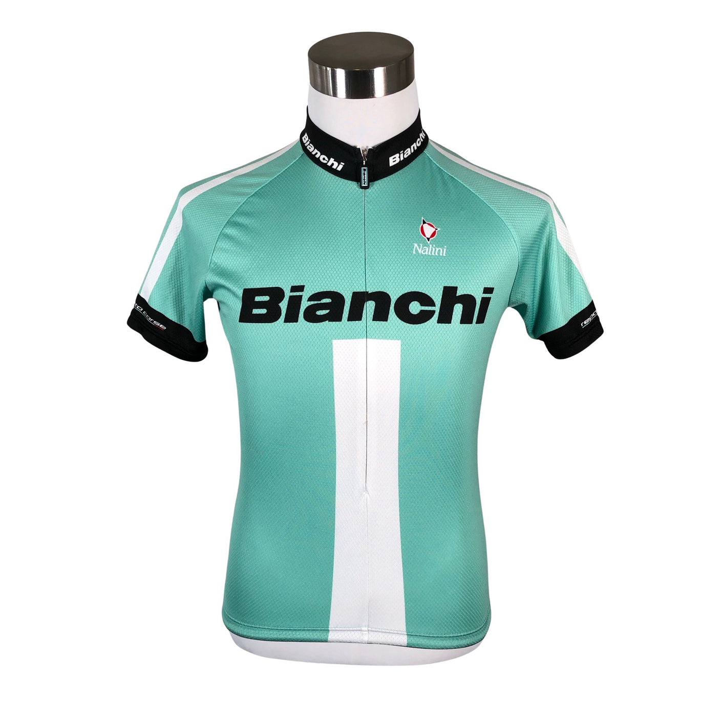 Miesten Bianchi Milano - Urheilupaita, lyhyet hihat, koko M - Vihreä (1)