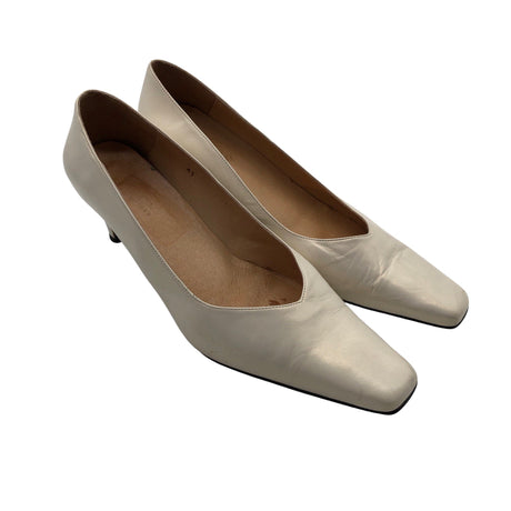 Naisten Global - Korkokengät, koko 41 - Luonnonvalkoinen (2)