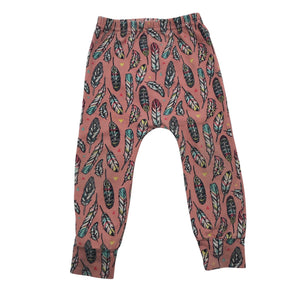 Unisex Fred & Noah - Trikoohousut, koko 80 - 86 - Vaaleanpunainen (1)