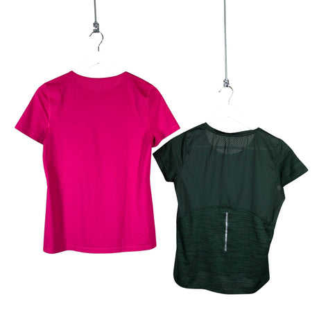 Naisten Nike - Urheilupaita, lyhyet hihat, koko 36 - Pinkki (2)