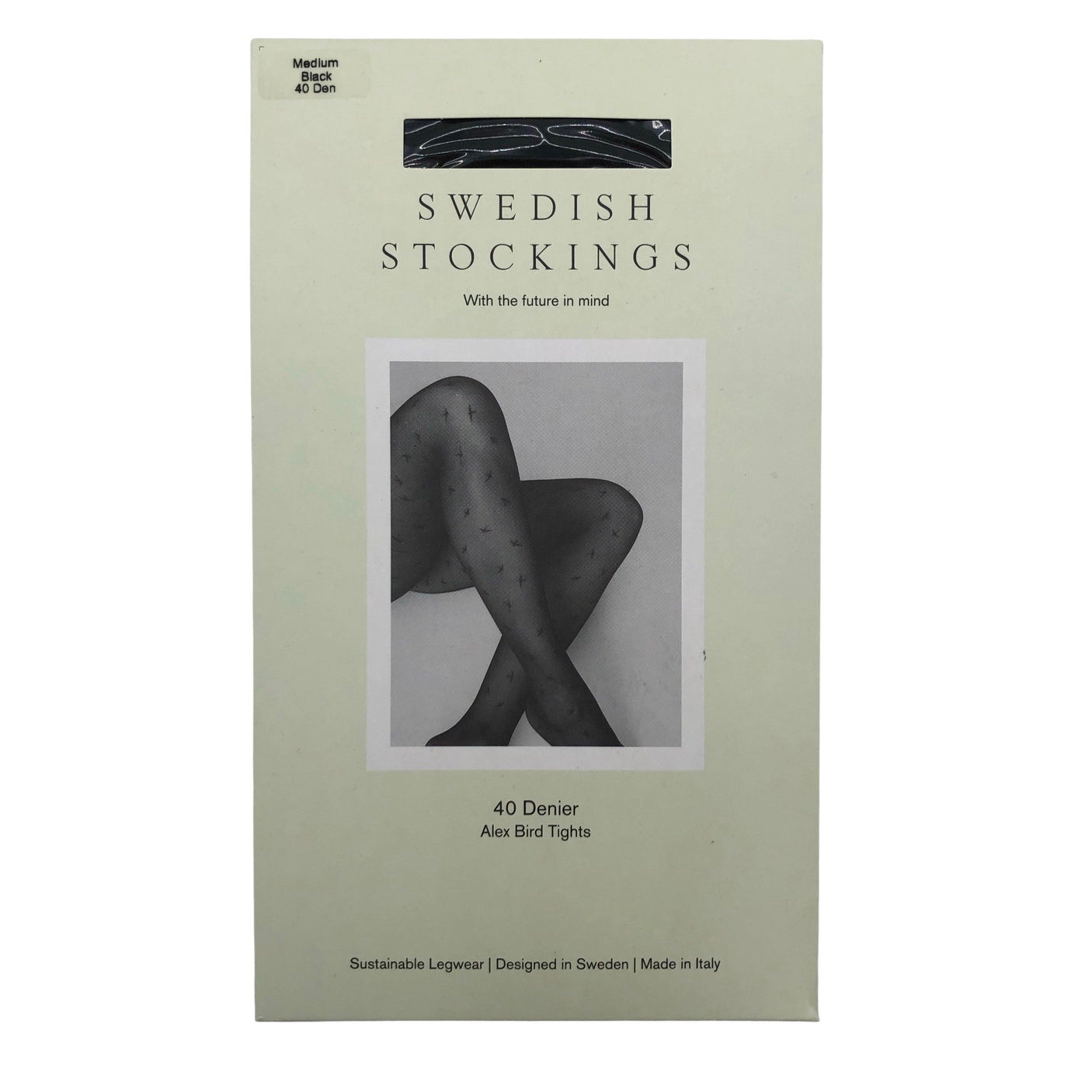 Naisten Swedish Stockings - Sukkahousut, paksut, koko 38 - Musta (1)